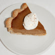 Pumpkin Pie (9-inch; serves 8)